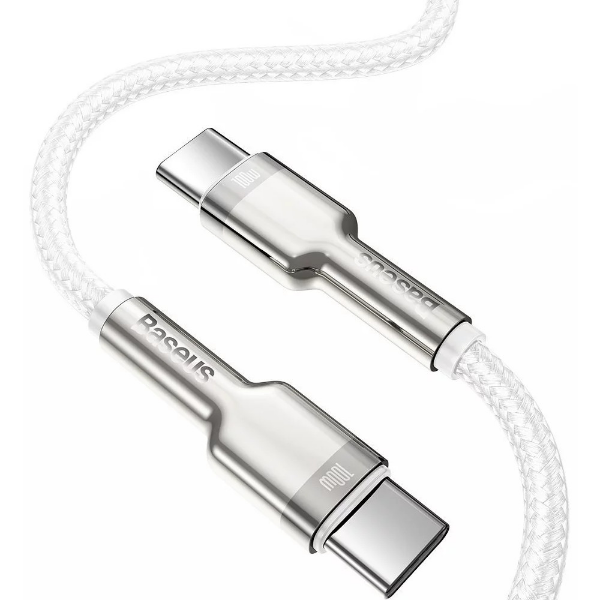 картинка Кабель Baseus Cafule Series Metal Data Cable Type-C to Type-C 100W 1м от магазина Fastoo