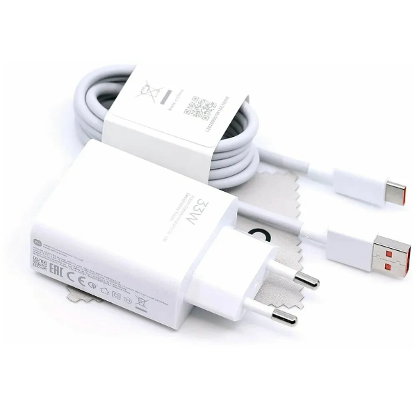 thumb картинка Сетевое зарядное устройство Xiaomi 33W Charging Combo (Type-A) от магазина Fastoo