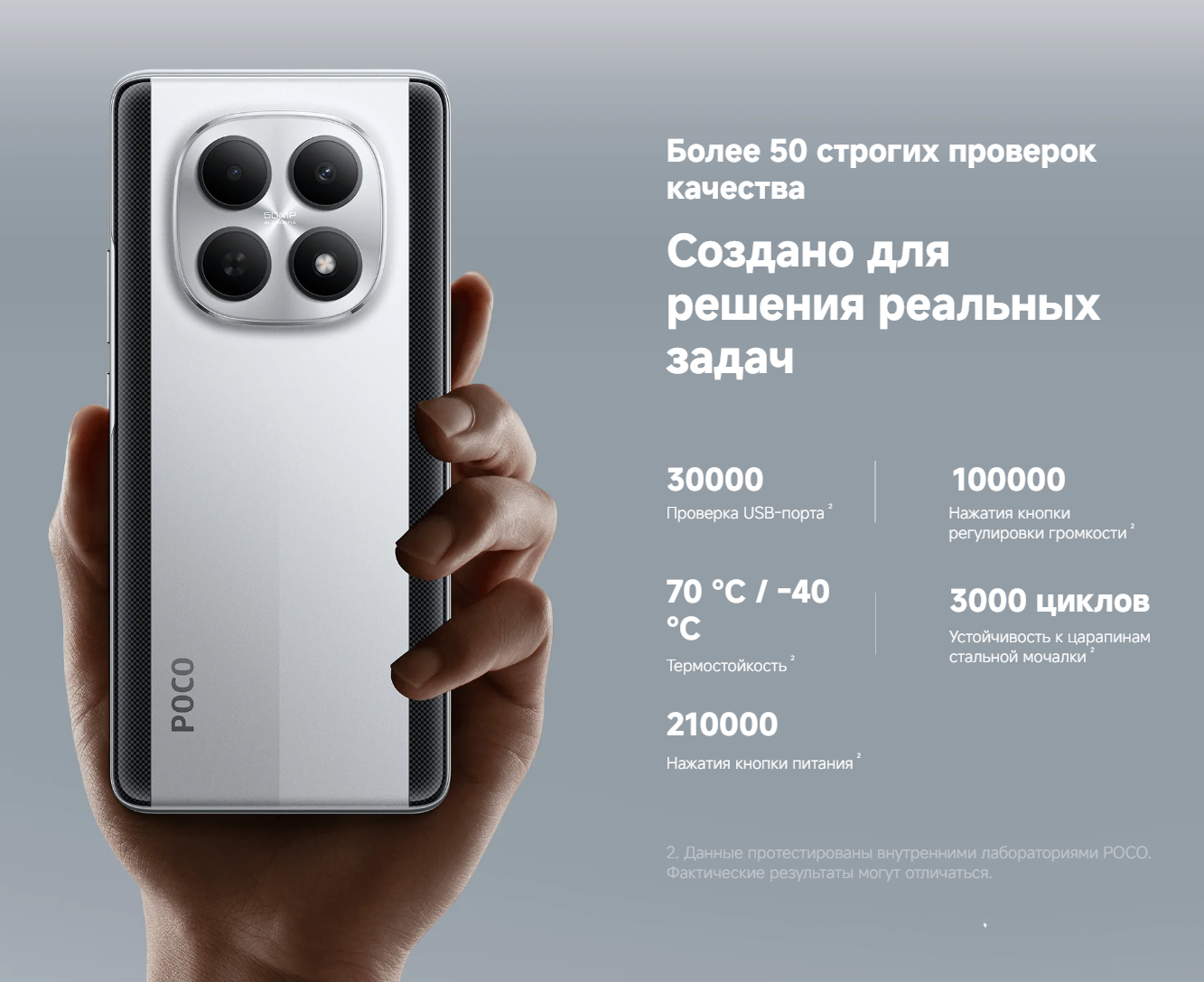 thumb картинка Смартфон Poco M8 5G 8/256 Gb от магазина Fastoo