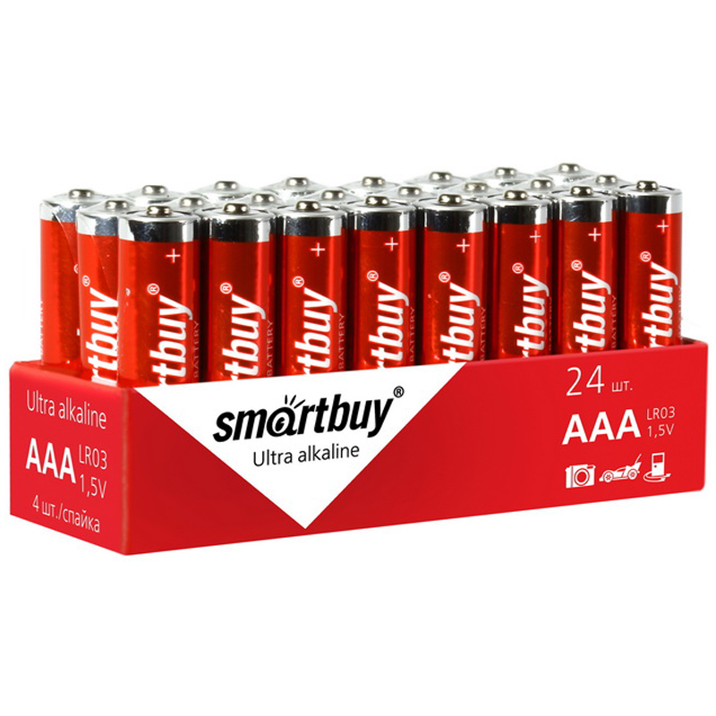 картинка Батарейка алкалиновая SmartBuy AAA LR03 (1 шт) от магазина Fastoo