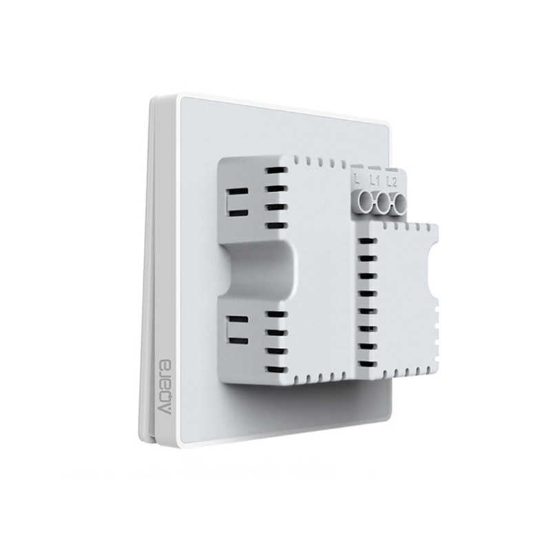 картинка Выключатель беспроводной Aqara Wall Wireless Switch (двуклавишный) от магазина Fastoo