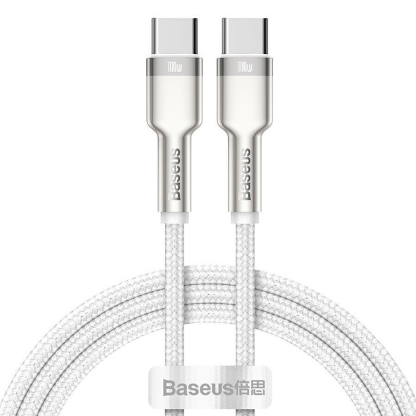 картинка Кабель Baseus Cafule Series Metal Data Cable Type-C to Type-C 100W 1м от магазина Fastoo