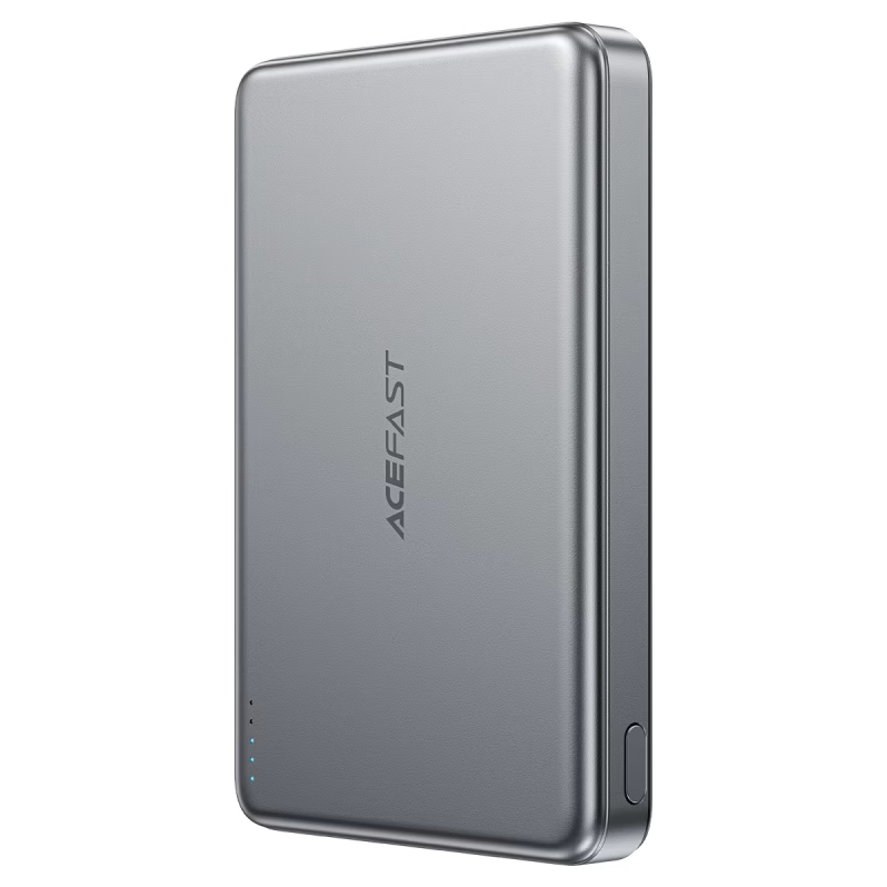 thumb картинка Аккумулятор внешний AceFast M12 PD20W Ultra-thin Magnetic Wireless Charging Power Bank 10000mAh от магазина Fastoo