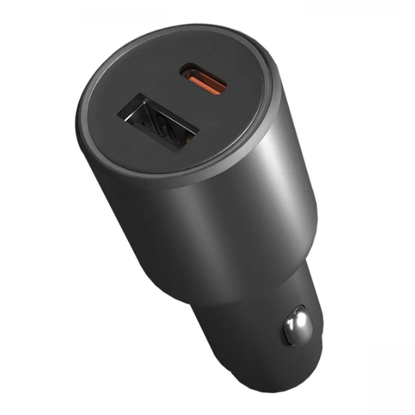 thumb картинка Автомобильное зарядное устройство Xiaomi Mi Car Charger 1A1C 43W от магазина Fastoo