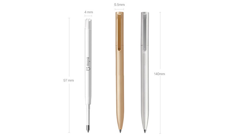 thumb картинка Ручка Xiaomi Mi Mijia Aluminium Rollerball Pen от магазина Fastoo