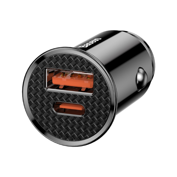 thumb картинка Автомобильное зарядное устройство Baseus Speed PPS Quick Charger USB+C 30W от магазина Fastoo