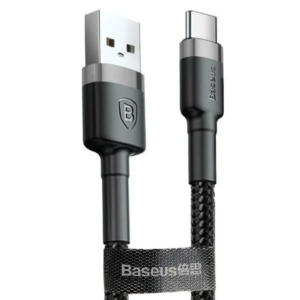 thumb картинка Кабель Baseus Cafule Series Data Cable USB for Type-C 2А 3м от магазина Fastoo