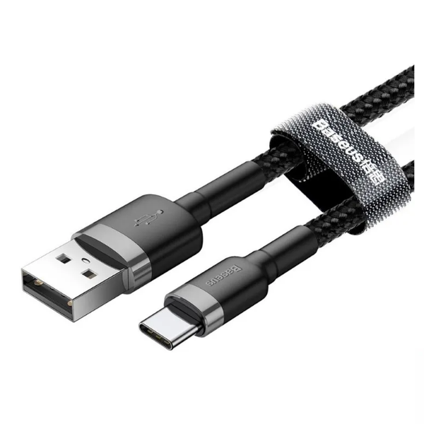 thumb картинка Кабель Baseus Cafule Series Data Cable USB for Type-C 2А 2м от магазина Fastoo
