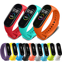картинка Ремешок для Xiaomi Mi Band 3/4 магазин Fastoo являющийся официальным дистрибьютором в России 