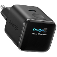 картинка Сетевое зарядное устройство Anker Nano Charger 45W Smart Display магазин Fastoo являющийся официальным дистрибьютором в России 