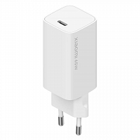картинка Сетевое зарядное устройство Xiaomi Mi 65W Fast Charger with GaN Tech магазин Fastoo являющийся официальным дистрибьютором в России 