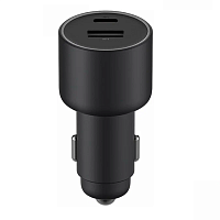 картинка Автомобильное зарядное устройство Xiaomi Mi Car Charger 1A1C 43W магазин Fastoo являющийся официальным дистрибьютором в России 