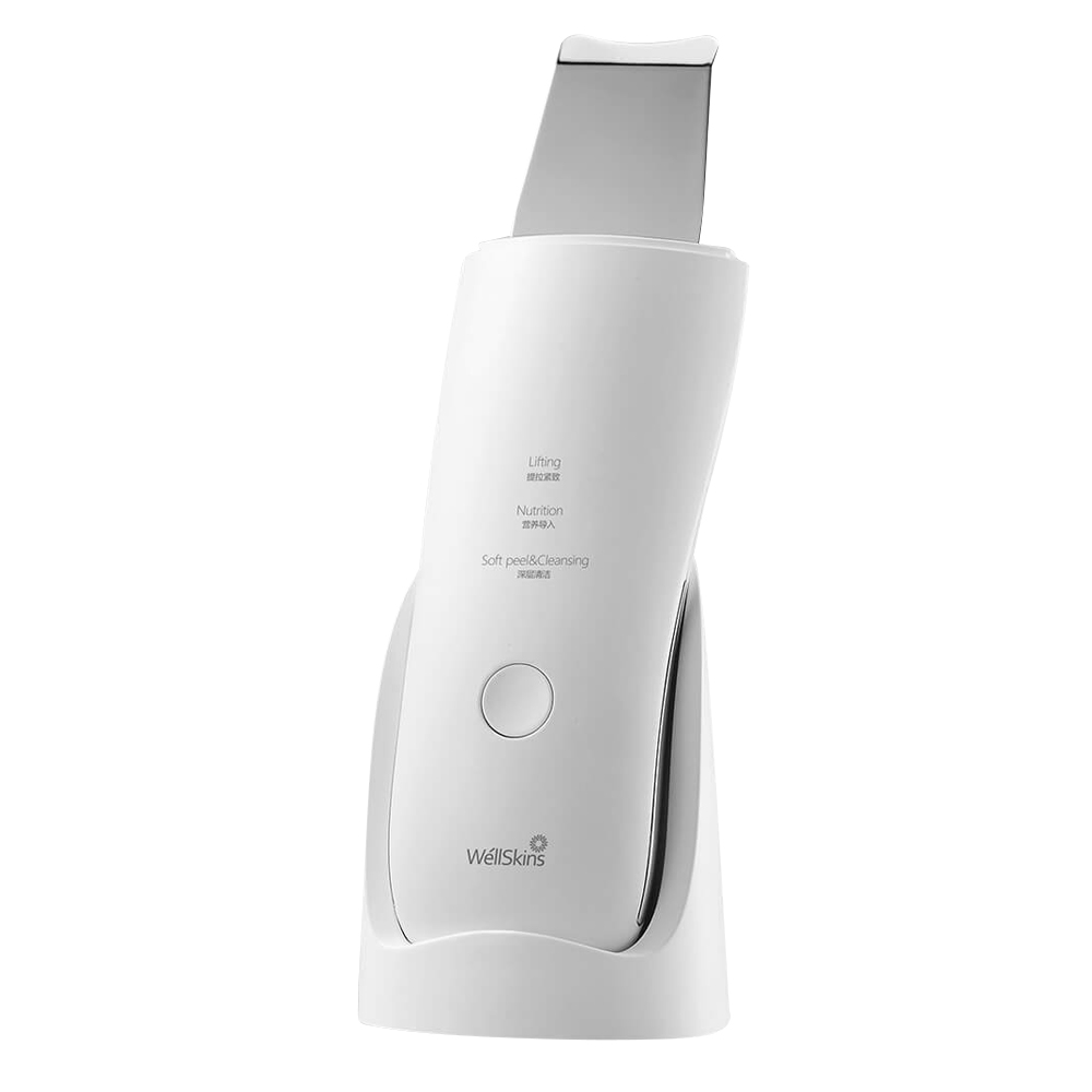 thumb картинка Аппарат для чистки лица WellSkins Ultrasonic Skin Scrubber WX-CJ101 от магазина Fastoo