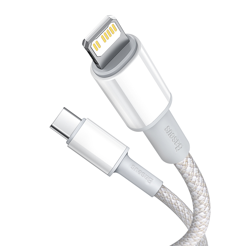 thumb картинка Кабель Baseus High Density Braided Fast Charging Data Cable Type-C to Lightning 20W 2m от магазина Fastoo