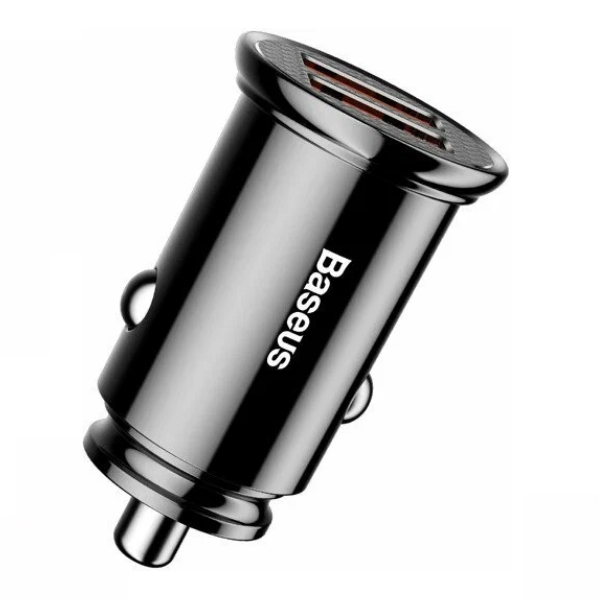 thumb картинка Автомобильное зарядное устройство Baseus Plastic A+A 30W Dual QC3.0 от магазина Fastoo